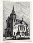 Crosshill and Govanhill Burgh Hall Near Glasgow Scotland 1880 by Anonymous