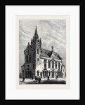 Crosshill and Govanhill Burgh Hall Near Glasgow Scotland 1880 by Anonymous