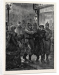 Arrest of a Suspected Nihilist at St. Petersburg Russia 1880 by Anonymous