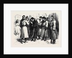 The Crisis in Russia: Prisoners at a Railway Station 1880 by Anonymous