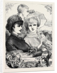 At the Boat Race 1880 by Anonymous