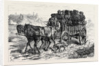 Polish Jews Driving to Market: on the Polish Russian Frontier 1880 by Anonymous
