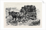 Polish Jews Driving to Market: on the Polish Russian Frontier 1880 by Anonymous