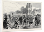 The Easter Volunteer Review: Arrival of Volunteers at Brighton by Road 1880 by Anonymous