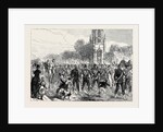 The Easter Volunteer Review: Arrival of Volunteers at Brighton by Road 1880 by Anonymous