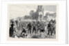 The Easter Volunteer Review: Arrival of Volunteers at Brighton by Road 1880 by Anonymous