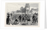 The Easter Volunteer Review: Arrival of Volunteers at Brighton by Road 1880 by Anonymous