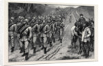 The Brighton Review: The Artists' Corps Marching to Brighton 1880 by Anonymous