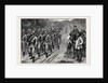 The Brighton Review: The Artists' Corps Marching to Brighton 1880 by Anonymous