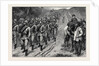 The Brighton Review: The Artists' Corps Marching to Brighton 1880 by Anonymous
