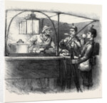 At the Brighton Theatre of War: Coffee for Two. 1880 by Anonymous