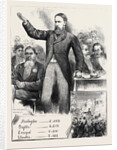 The General Election: Lord Hartington at Over Darwen North-East Lancashire 1880 by Anonymous
