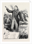 The General Election: Lord Hartington at Over Darwen North-East Lancashire 1880 by Anonymous