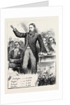 The General Election: Lord Hartington at Over Darwen North-East Lancashire 1880 by Anonymous