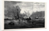 Passage Boat on the Scheldt. From the Picture by C. Stanfield R.A. In the Sheepshanks Collection 1880 Schelde L'Escaut by Anonymous