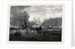 Passage Boat on the Scheldt. From the Picture by C. Stanfield R.A. In the Sheepshanks Collection 1880 Schelde L'Escaut by Anonymous