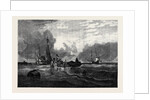 Passage Boat on the Scheldt. From the Picture by C. Stanfield R.A. In the Sheepshanks Collection 1880 Schelde L'Escaut by Anonymous