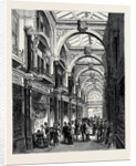 New Arcade Old Bond Street London 1880 by Anonymous