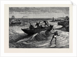 Massoolah Boats Madras 1880 by Anonymous