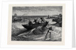 Massoolah Boats Madras 1880 by Anonymous