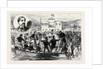 Arrival of Colonel Synge at Salonica after His Release by the Brigands 1880 by Anonymous
