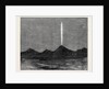 The Comet in the Southern Hemisphere As Viewed from the Wellington in Queen Charlotte's Sound 1880 by Anonymous