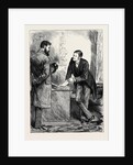 See Here and Here and Here Continued Lobster in Excellent Tone and Temper Turning Over the Leaves of a Packet of Oblong Papers Lying Before Him. There is Your Signature. 1880 by Anonymous