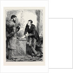 See Here and Here and Here Continued Lobster in Excellent Tone and Temper Turning Over the Leaves of a Packet of Oblong Papers Lying Before Him. There is Your Signature. 1880 by Anonymous