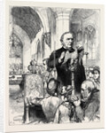 Mr. Gladstone Reading the Lessons at Hawarden Church 1880 by Anonymous