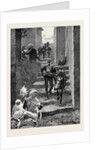 Sketches in Albania: A Street Scene in Scutari 1880 by Anonymous