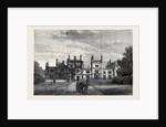 The Prince of Wales in Cornwall: Tregothnan Castle North Front 1880 by Anonymous