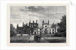 The Prince of Wales in Cornwall: Tregothnan Castle North Front 1880 by Anonymous