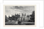 The Prince of Wales in Cornwall: Tregothnan Castle North Front 1880 by Anonymous