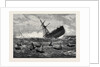 Foundering of the Union Company's Mail Steamship American: The Boats Leaving the Ship 1880 by Anonymous