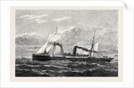 The Union Company's New Steamship Trojan for the Cape Mail Line 1880 by Anonymous