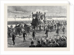 Funeral of the Empress of Russia at St. Petersburg: The Funeral Procession 1880 by Anonymous