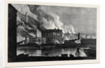 Burning of Messrs. A. And P. Tod's Flour Mills Leith 1874 by Anonymous