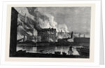 Burning of Messrs. A. And P. Tod's Flour Mills Leith 1874 by Anonymous