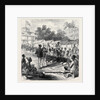 The Ashantee War: Arrivals at the North Gate Cape Coast Castle 1874 by Anonymous