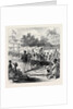 The Ashantee War: Arrivals at the North Gate Cape Coast Castle 1874 by Anonymous
