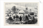 The Ashantee War: Captain Glover's Headquarters at Addah 1874 by Anonymous