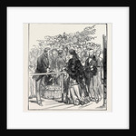 Marriage Festivities for the Duke of Edinburgh: The Royal Marriage: Distribution of Bride-Cake in Edinburgh 1874 by Anonymous