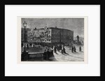The British Embassy at St. Petersburg Illuminated for the Duke of Edinburgh's Marriage Russia 1874 by Anonymous