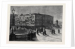 The British Embassy at St. Petersburg Illuminated for the Duke of Edinburgh's Marriage Russia 1874 by Anonymous