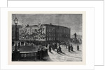 The British Embassy at St. Petersburg Illuminated for the Duke of Edinburgh's Marriage Russia 1874 by Anonymous