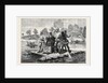 The Ashantee War: Ashantee Ambassadors Crossing the Prah 1874 by Anonymous
