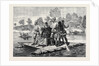 The Ashantee War: Ashantee Ambassadors Crossing the Prah 1874 by Anonymous