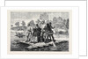 The Ashantee War: Ashantee Ambassadors Crossing the Prah 1874 by Anonymous