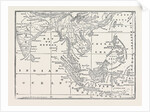 Map of the Strait of Malacca 1874 by Anonymous