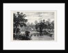 The Ashantee War: The Camp at Prah-Su Native Artillery Crossing the River 1874 by Anonymous